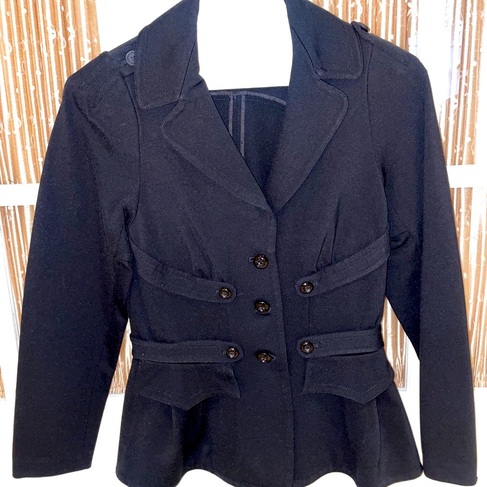 Riding Button Down Blazer - image 1